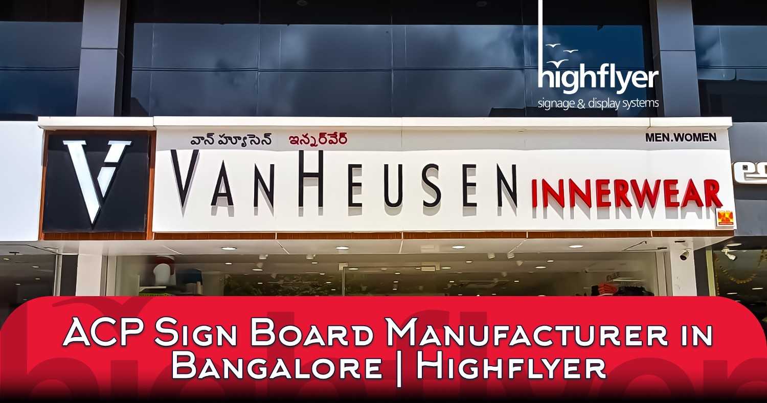 ACP signboard maker in Bangalore