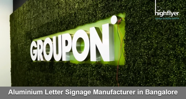 Aluminium Letter Signage Manufacturer in Bangalore