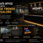 Corporate Office Branding with Modern Signage Trends in Bangalore